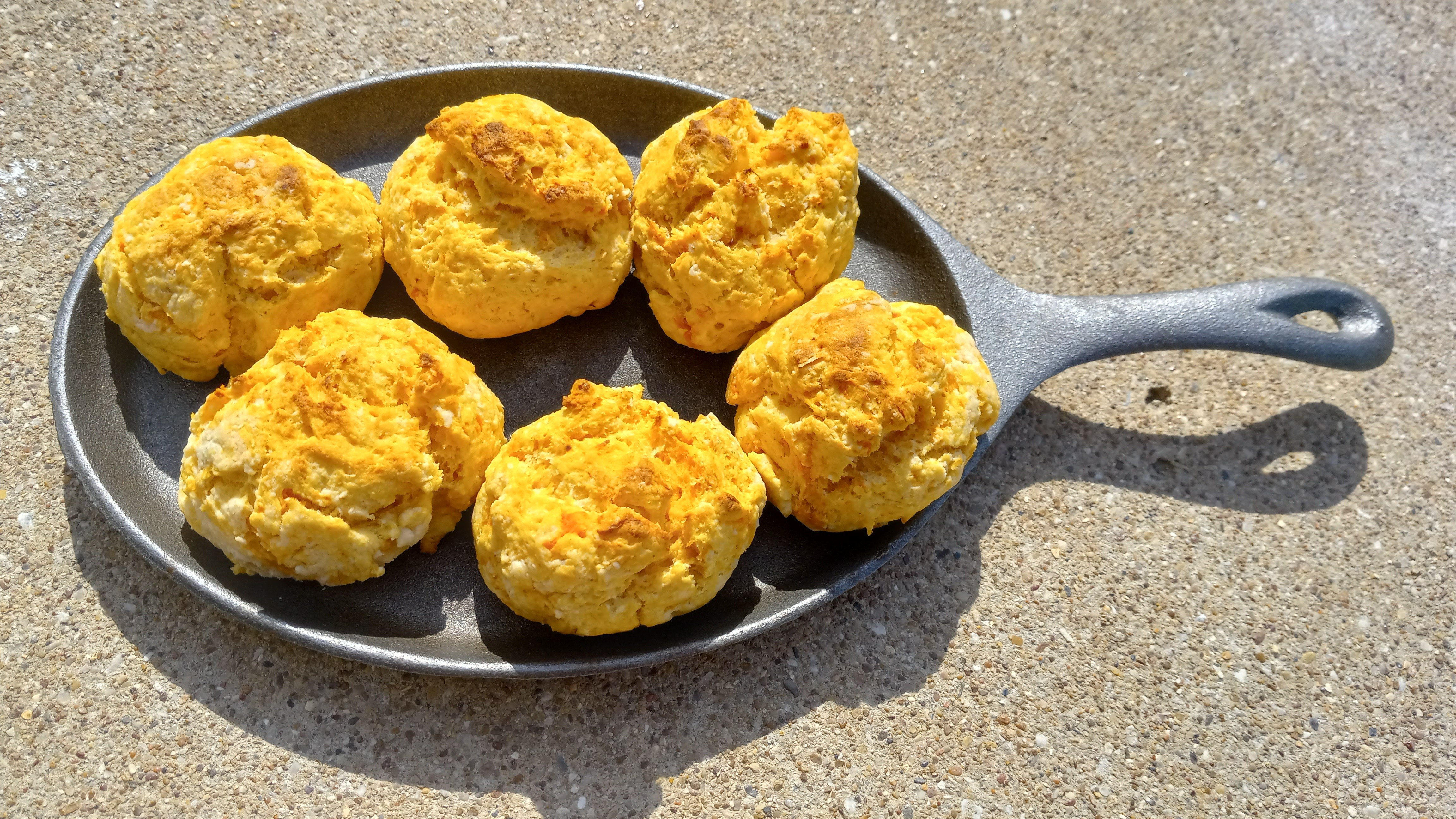 homemade zuccini biscuits